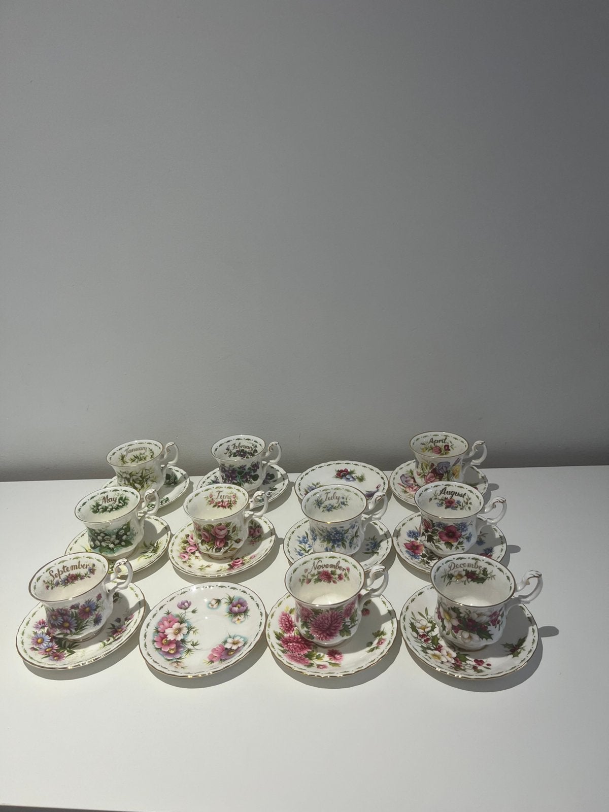 Royal albert, Ophalen