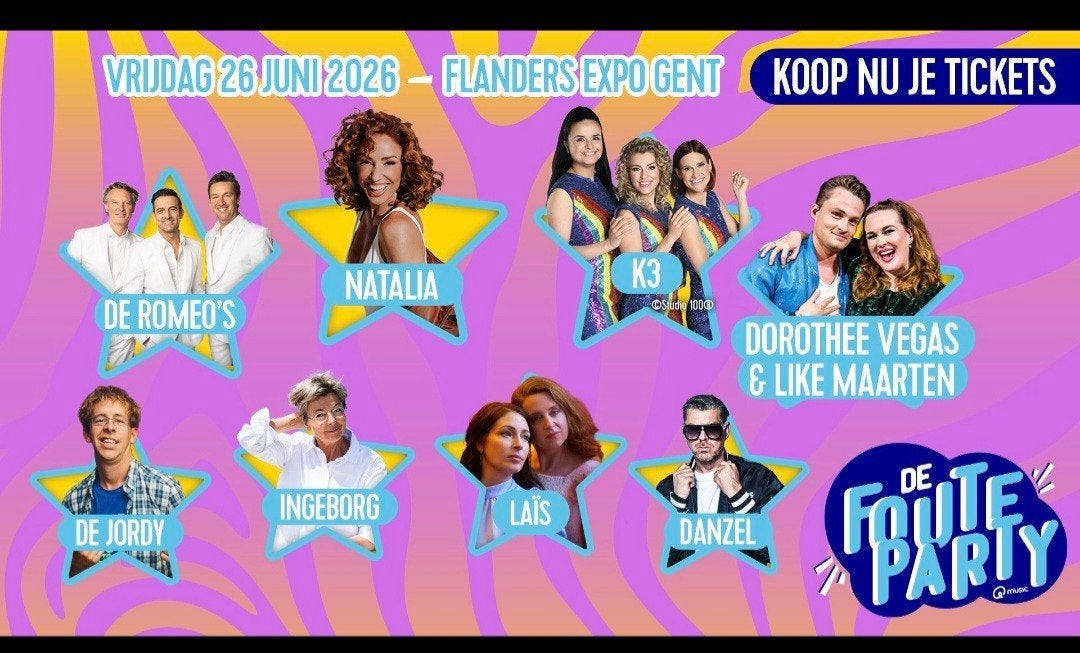2 tickets Q music foute party, Tickets & Billets