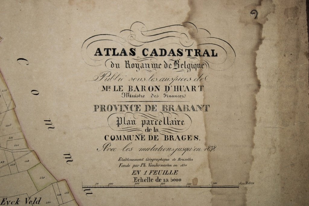 carte ancienne Beert, Ph. Vandermaelen, XIXe siècle, Enlèvement ou Envoi