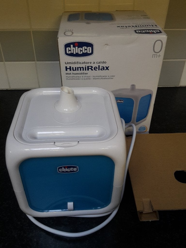 Chicco luchtbevochtiger HumiRelax, prima staat, Ophalen of Verzenden, Zo goed als nieuw, Luchtbevochtiger