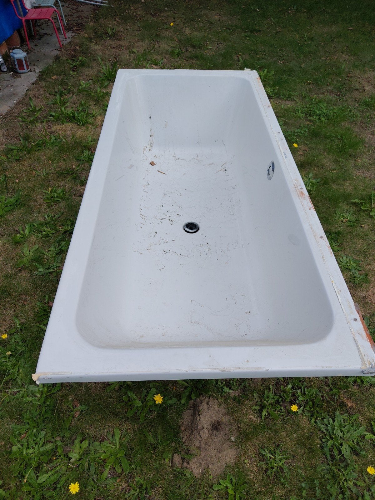 bad, wit Duravit, Ophalen, Gebruikt