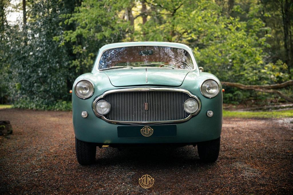 Fiat 1100 TV Vignale Charmant 1 of 12, Auto's, Blauw, Bruin, Handgeschakeld, Coupé