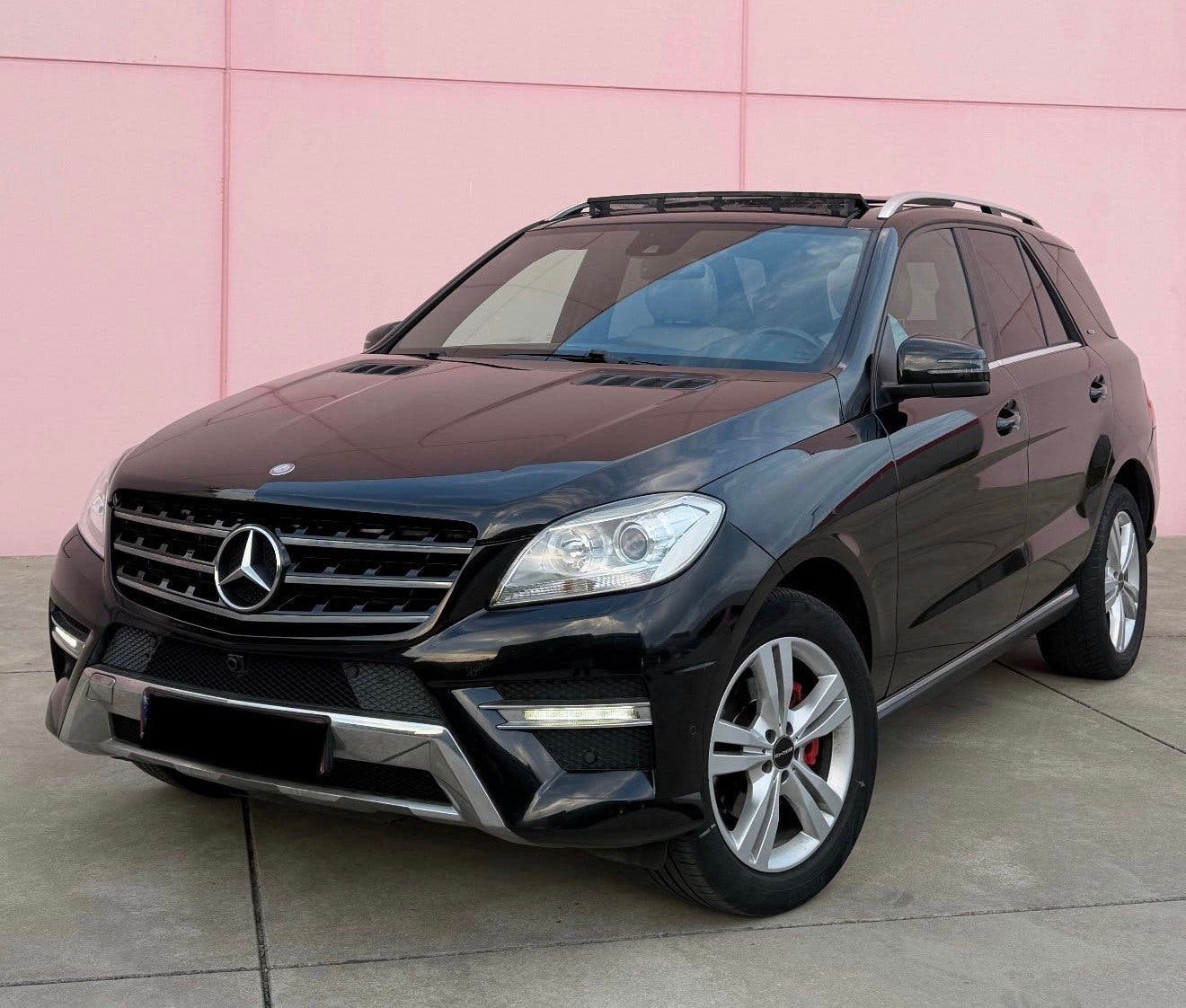 Mercedes ML 250 , full options , AMG, Auto's, Bluetooth, Bruin, Leder, Diesel