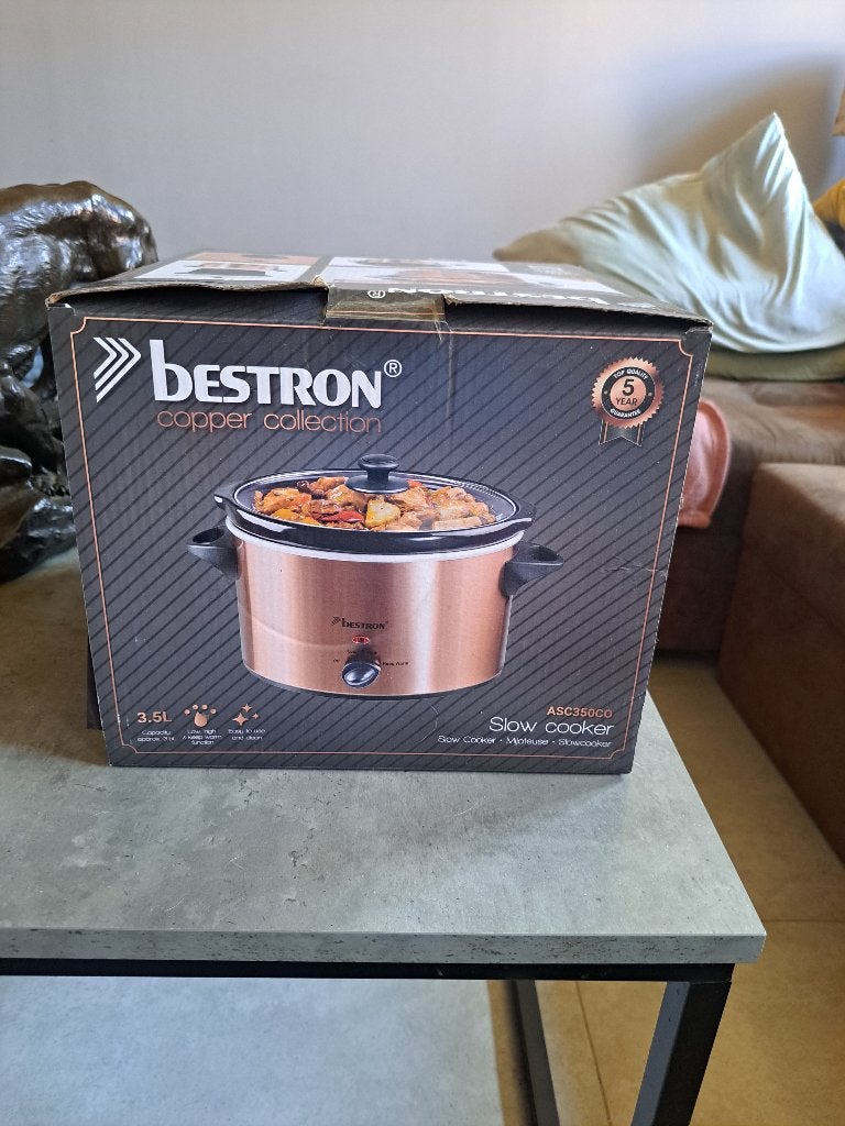 Bestron slowcooker  3.5 l, Elektronische apparatuur, Ophalen, Timer, Nieuw
