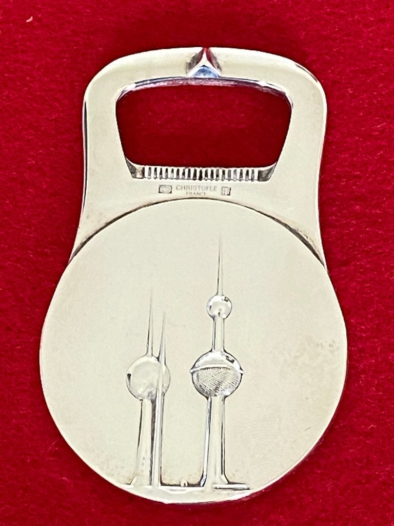 Rare - Ouvre Bouteille Edition Spéciale de chez Christofle, Enlèvement ou Envoi, Argent