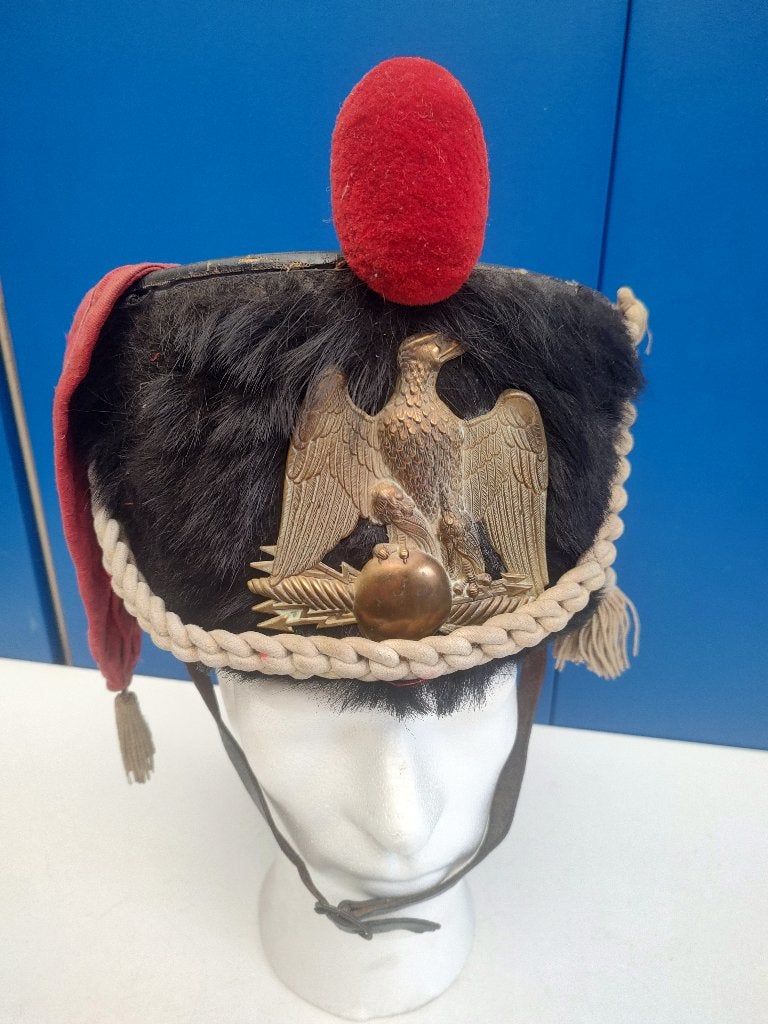 Franse bonnet à poils , 1852-1870 , second empire, Verzenden