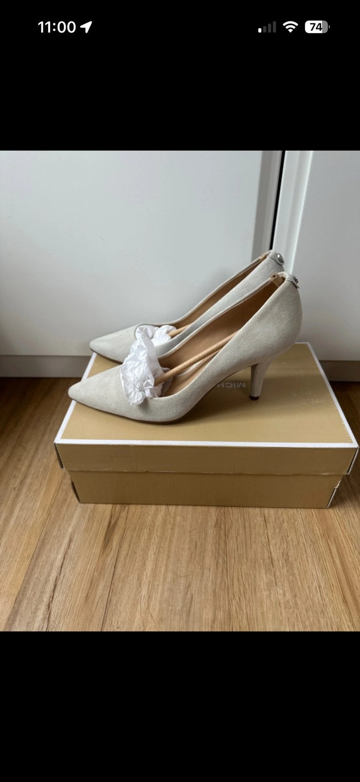 Nieuwe grijze hakken michael kors maat:36,5, Ophalen, Nieuw