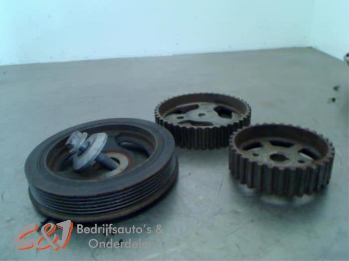 Vilebrequin poulie d'un Citroen Berlingo, -, 3 mois de garantie, Utilisé, -