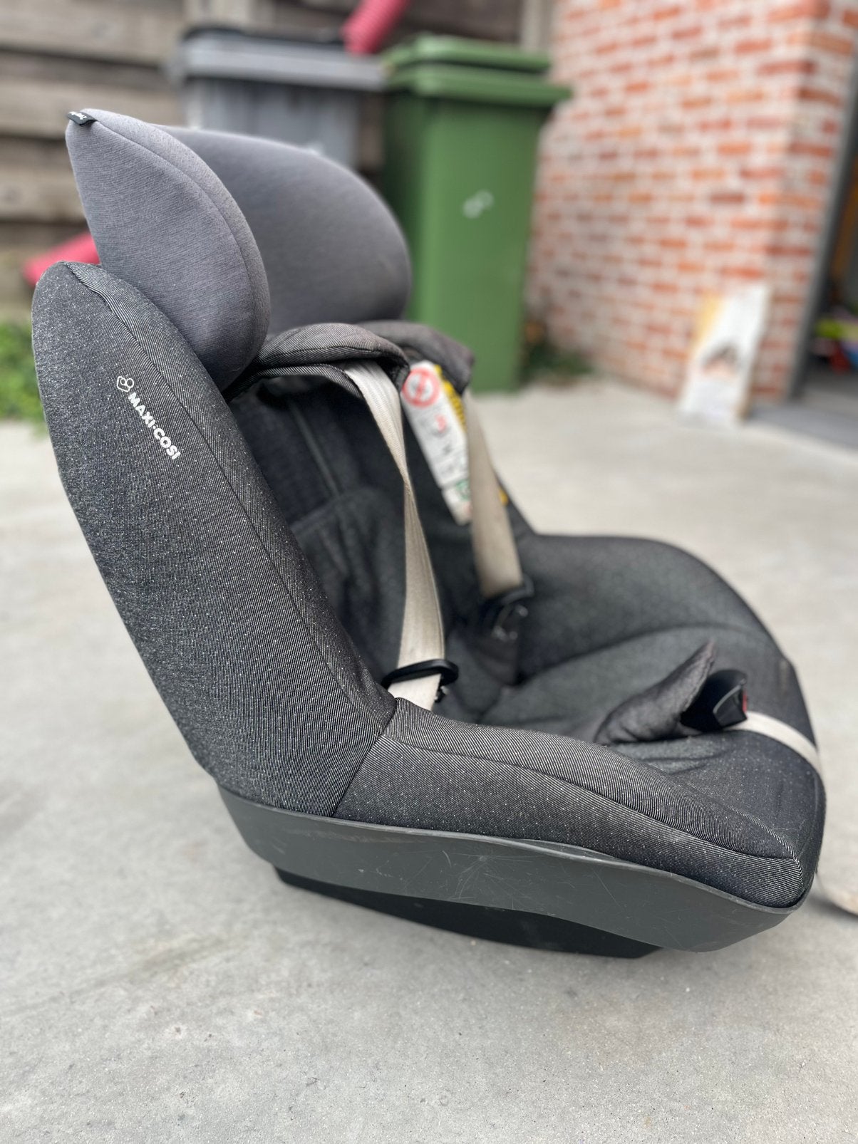 Isofix - basis + autostoel MaxiCosi, Kinderen en Baby's, Autostoeltjes, Ophalen, Gebruikt, Verstelbare rugleuning, 9 t/m 18 kg