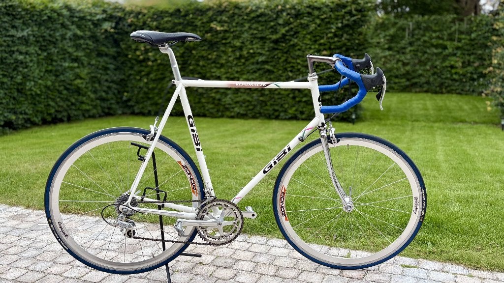 Retro koersfiets te koop., Vélos & Vélomoteurs, Vélos | Vélos de course, Utilisé, Hommes, Moins de 10 vitesses, 28 pouces, Frein sur jante