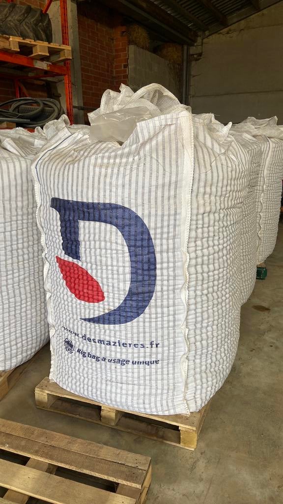 Lege bigbags bigbag, Ophalen