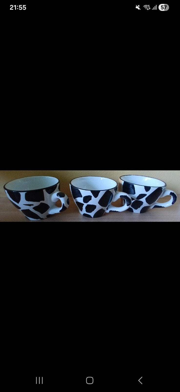 3 klein koopjes voor koffie, Huis en Inrichting, Overige merken, Ophalen of Verzenden, Zo goed als nieuw, Overige stijlen