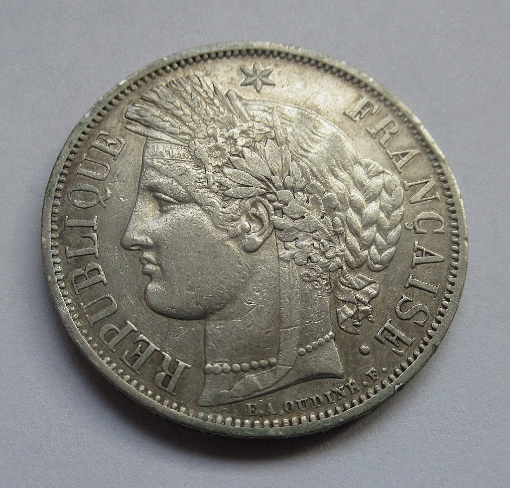 France 5 francs 1849 BB, Ophalen of Verzenden, Frankrijk, Zilver