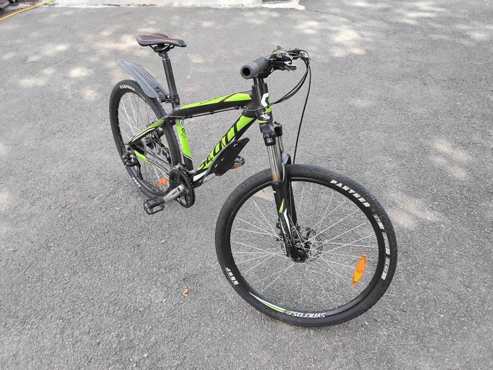mtb  scott aspect, Enlèvement