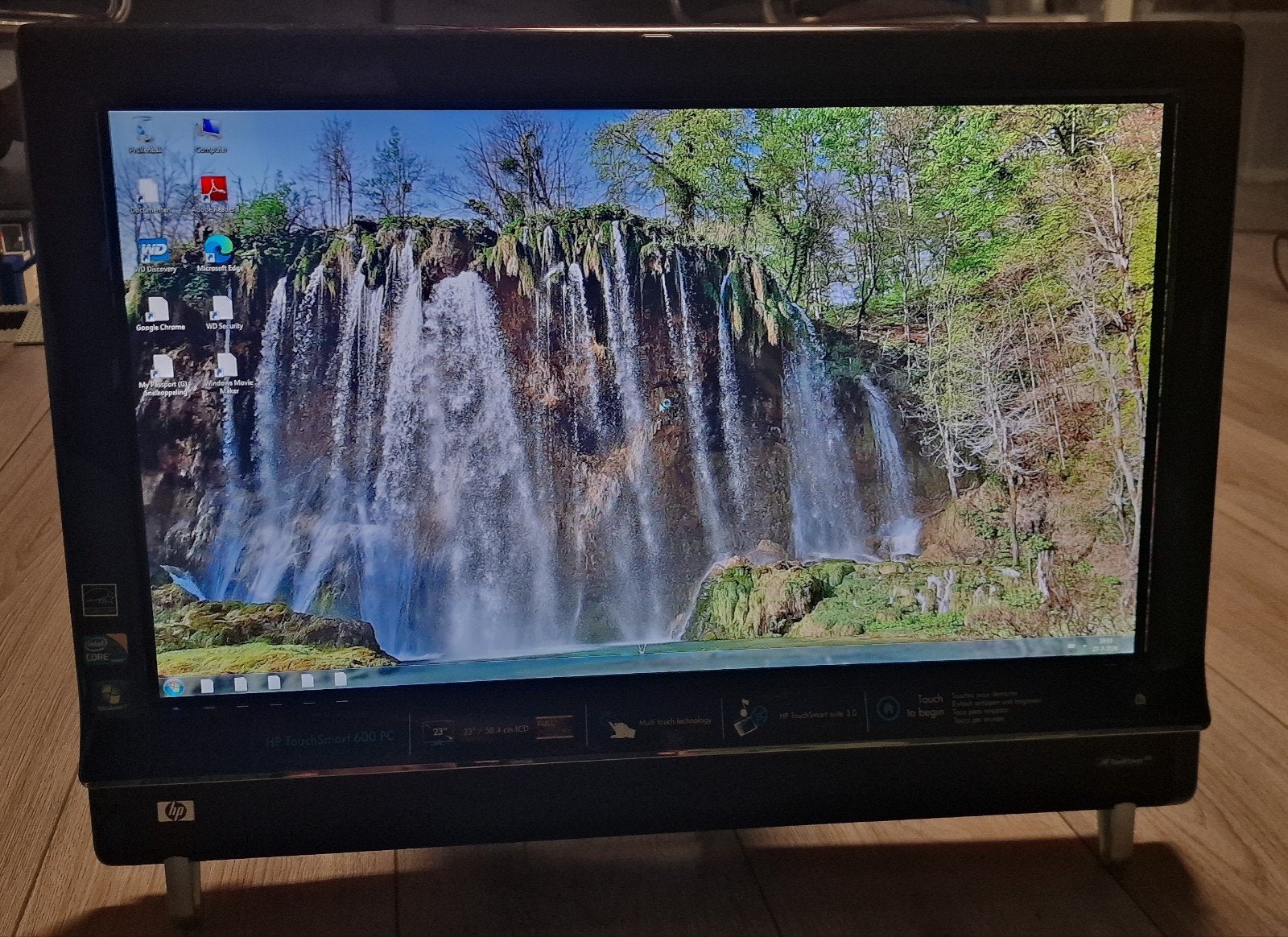 Hp TouchSmart 600 PC met defect, Ophalen