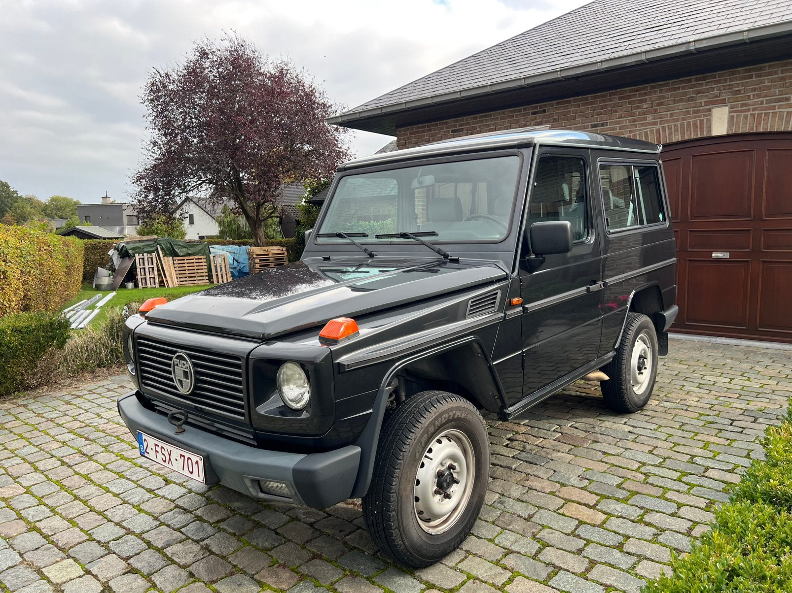 Puch 300 GE Mercedes 300 GE G klasse W463 117 120 km, Automaat, Stof, G-Klasse, Zwart