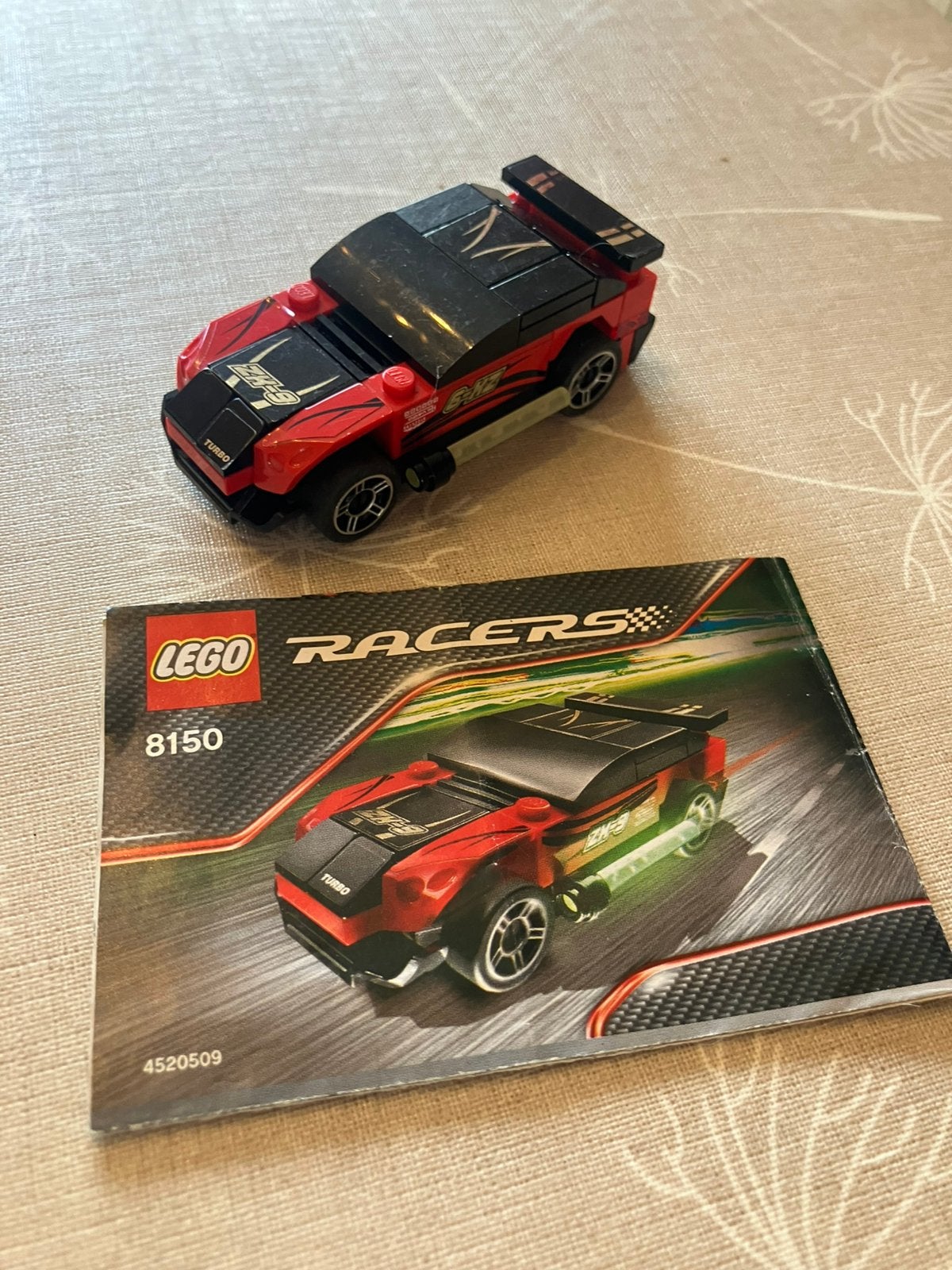 Lego racers 8150 ZX turbo, Ophalen, Gebruikt, Lego, Racers