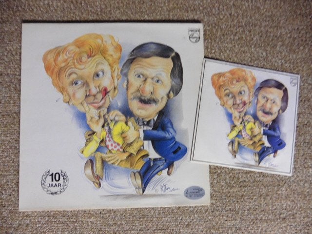 Gaston & Leo 6 Lp's + 1 single (2lp's gesigneerd)PAKKETPRIJS, Gebruikt, Overige genres, Ophalen of Verzenden, 1970 - 1979