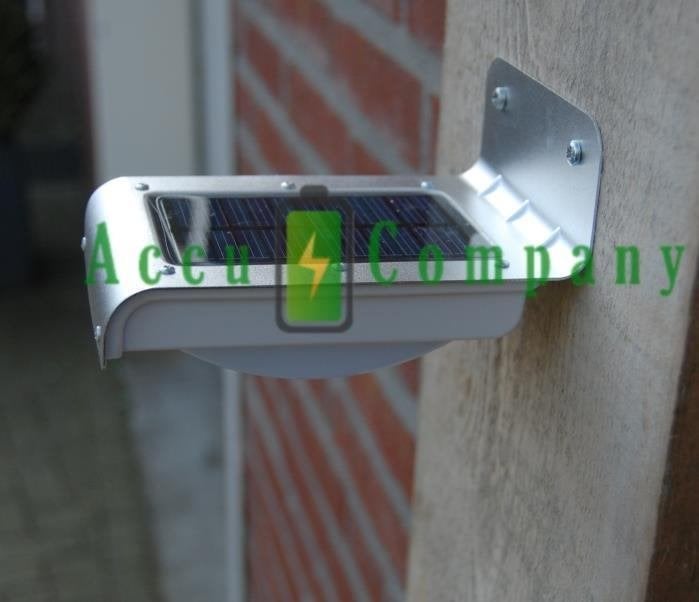 LED muurlamp zonne-energie en batterij, Enlèvement ou Envoi, Comme neuf