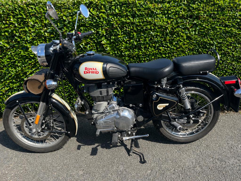 Motorfiets Royal enfield classic 500 showroomstaat. 1580km!, Motoren, Overig