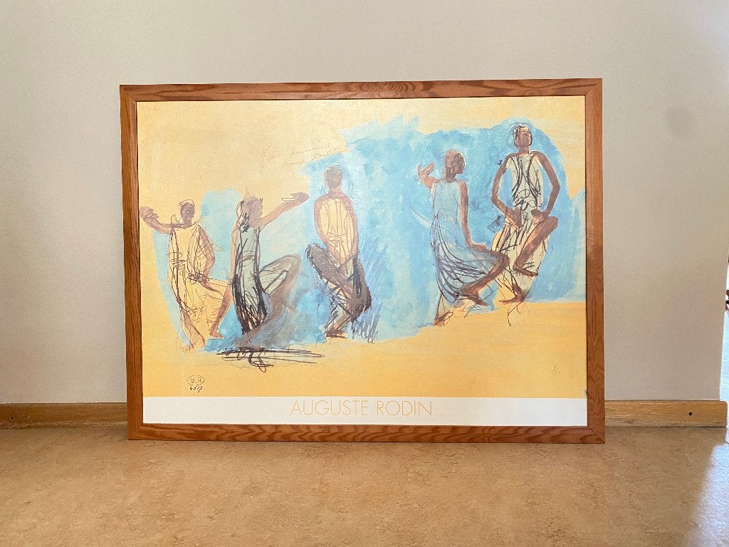 tableau/Reproduction, Antiquités & Art, Portrait ou Personnes, Enlèvement, Autres styles, Impression