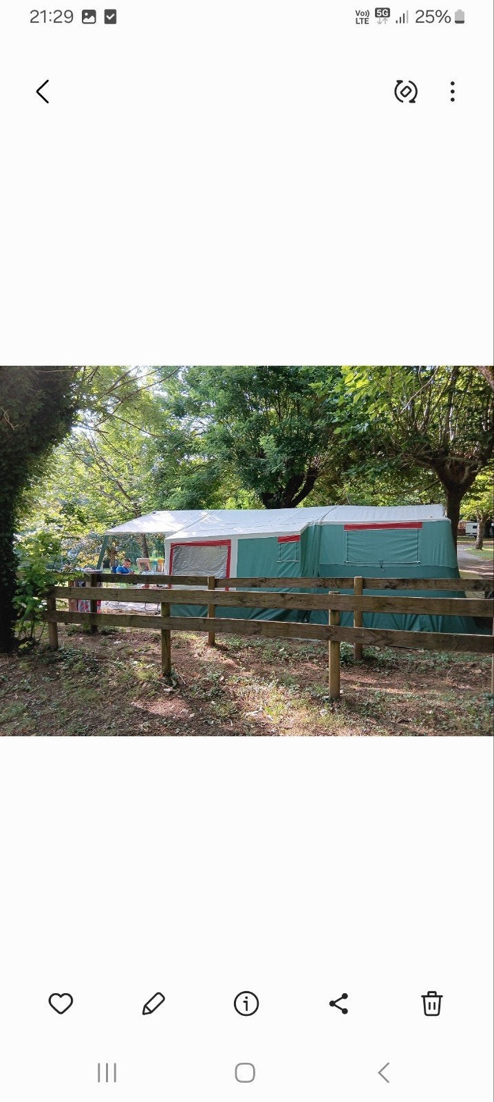 trigano vendome XL deluxe vouwwagen, Caravans en Kamperen, Ophalen, Trigano, Beige, Aanwezig