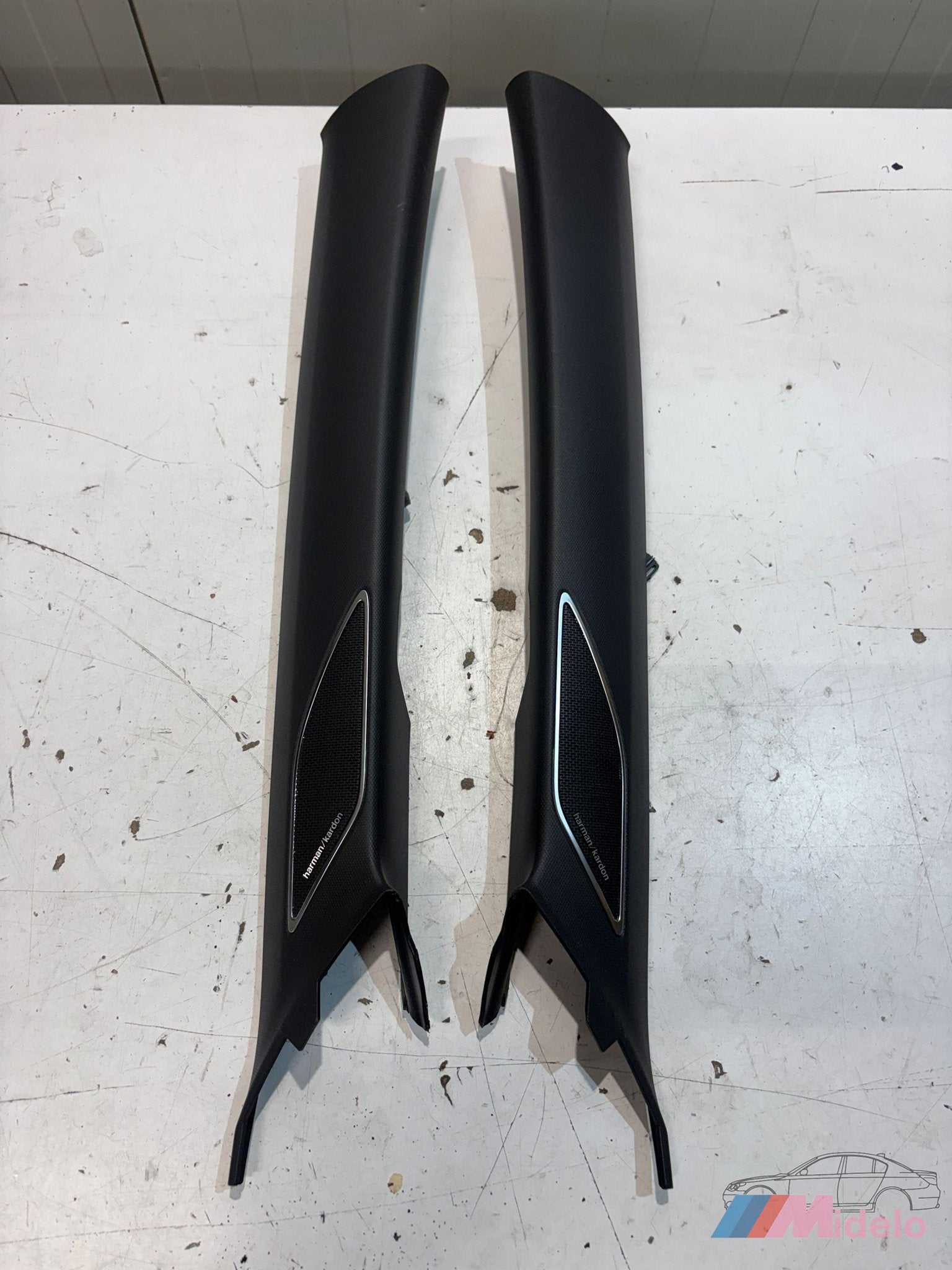 VW GOLF VIII STIJLBEKLEDING ZWART 5H0867234L 5H0867233L, Volkswagen, -, Utilisé, -