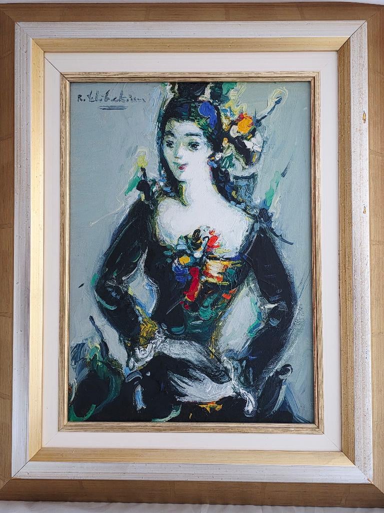 R.Elibekian " Danseres " schiderij, Enlèvement ou Envoi