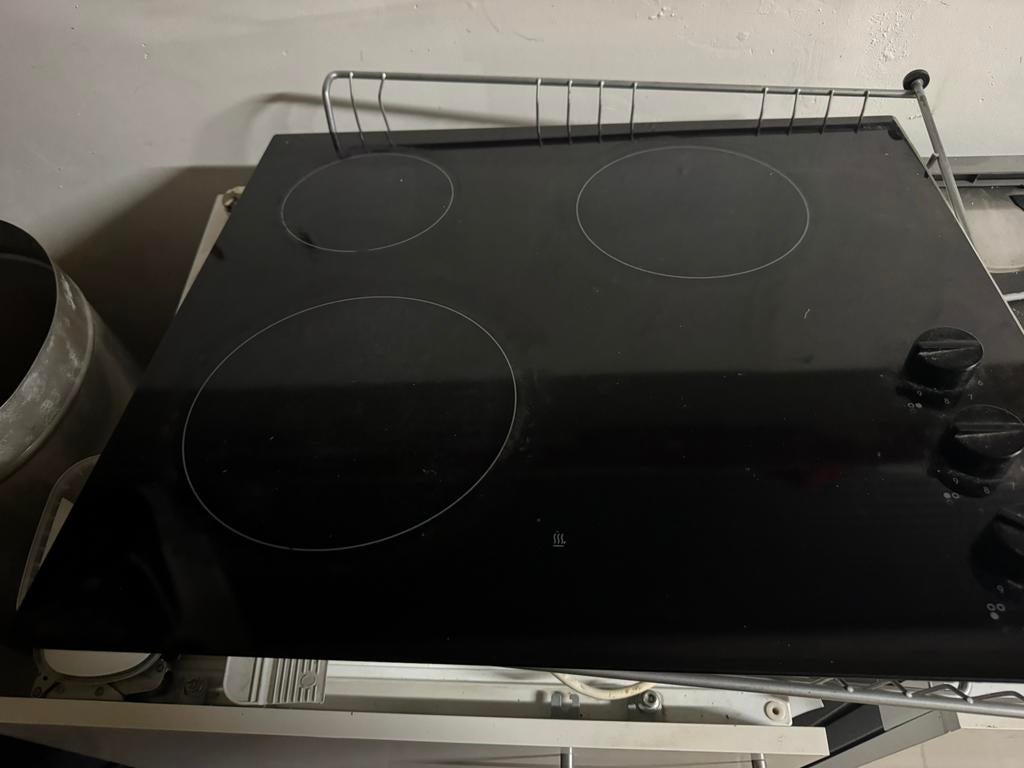 Elektrische kookplaat, Ophalen, Gebruikt, Inbouw, 3 kookzones of minder