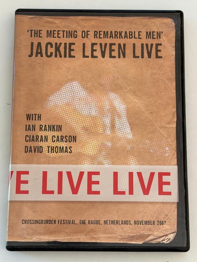 Jackie Leven – Live (The Meeting Of Remarkable Men) DVD, Tous les âges, Enlèvement ou Envoi, Utilisé, Musique et Concerts