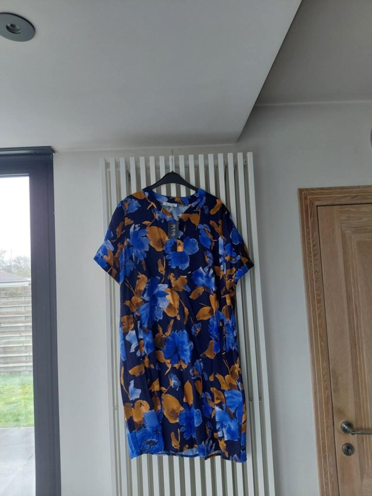 Jurk Mer du sud 5, Kleding | Dames, Jurken, Blauw, Maat 42/44 (L), Nieuw, Mer Du Sud