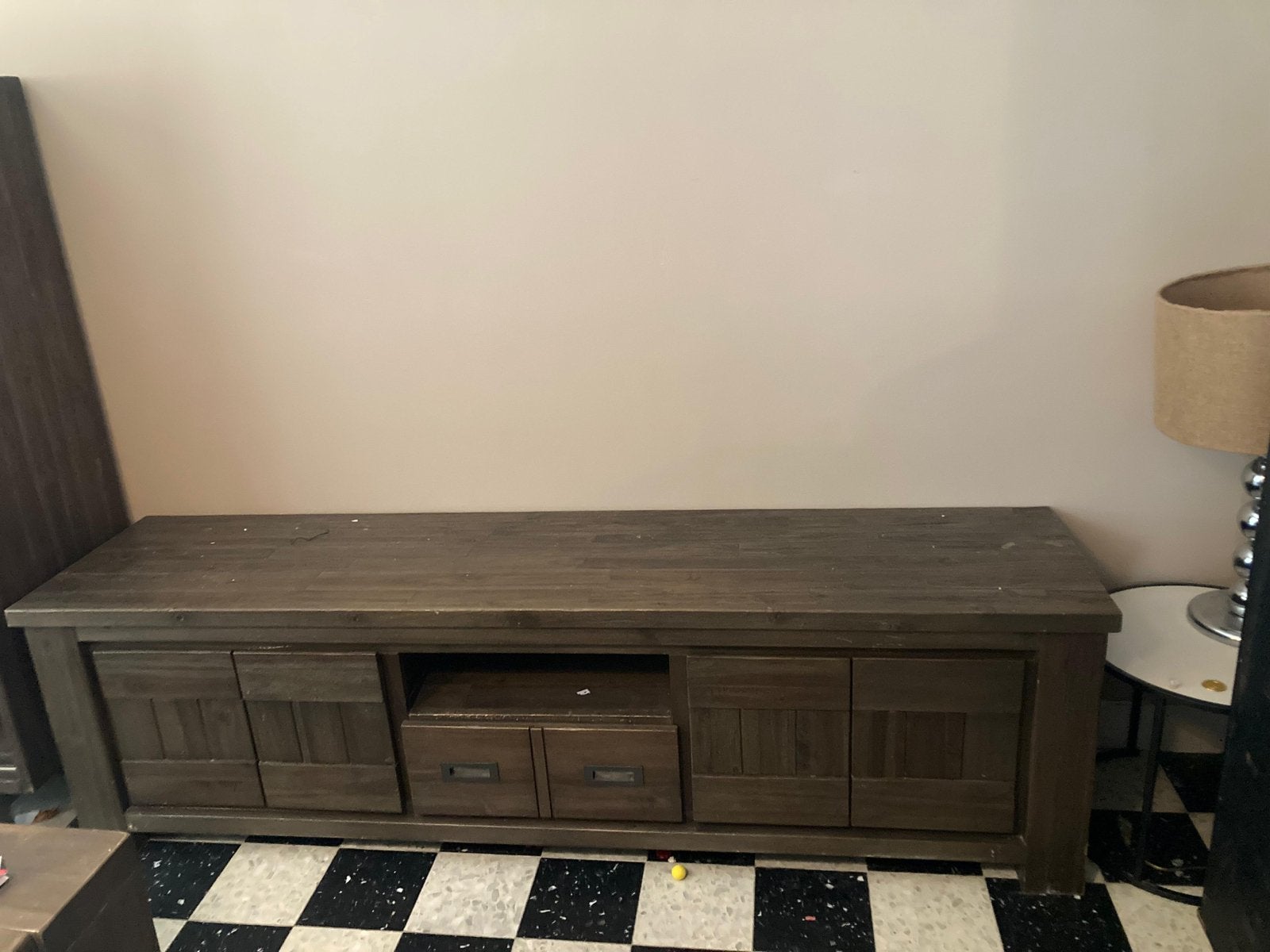 Tv-kast 190x55x45, Ophalen, Gebruikt, 150 tot 200 cm, Minder dan 100 cm
