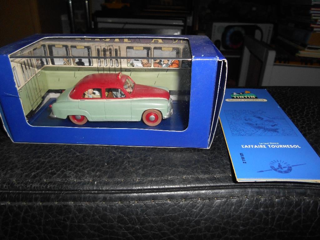 Voiture Tintin 21 avec certificat, Enlèvement ou Envoi, Tintin