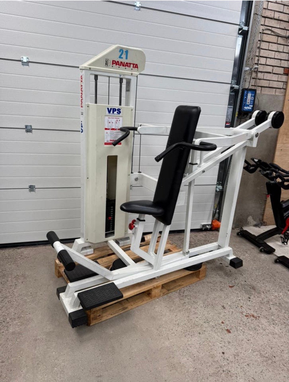 Panatta fit2000 shoulderpress / schulterpresse / shoulders, Sport en Fitness, Fitnessmaterialen, Ophalen, Gebruikt, Benen, Overige typen