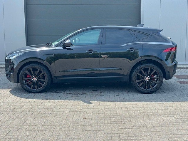 Jaguar E-Pace diesel automaat, Auto's, 4 cilinders, Zwart, Leder, Bedrijf