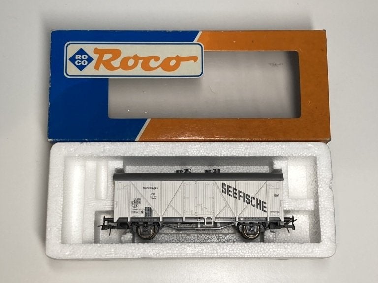 Roco 46047 - Koelwagen voor visvervoer, Hobby en Vrije tijd, Ophalen of Verzenden, Gelijkstroom, Wagon, Roco