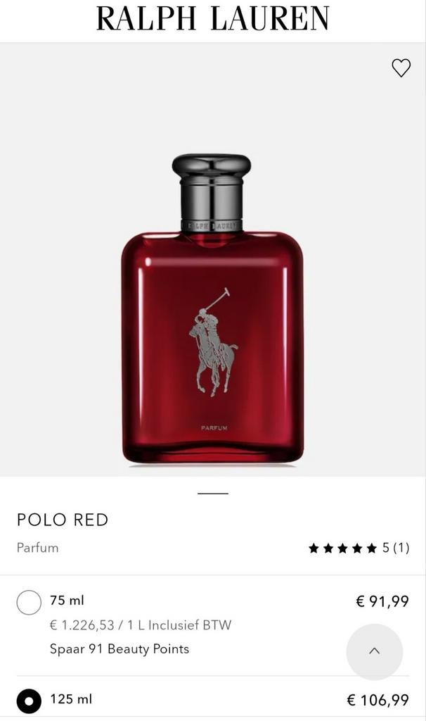 Origineel authentiek herenparfum