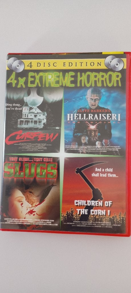 4 x Extreme Horror box n2, Engels, Vanaf 16 jaar, Nederlands, Ophalen of Verzenden