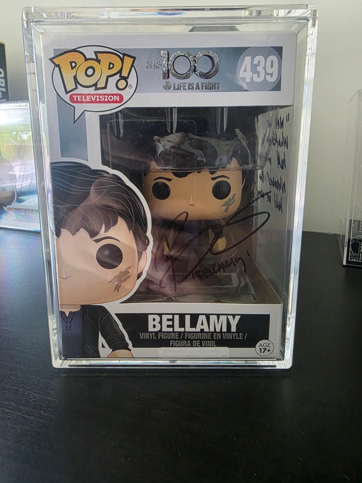 Funko pop bellamy #439 gesigneerd, Ophalen