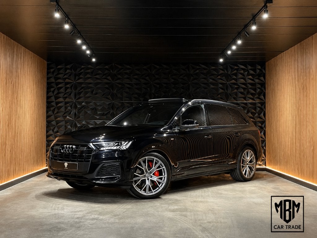Audi Q7 50TDI S-Line/Liftage/Pano/7 places/Option complète, Cuir, Achat, Euro 6, Entreprise