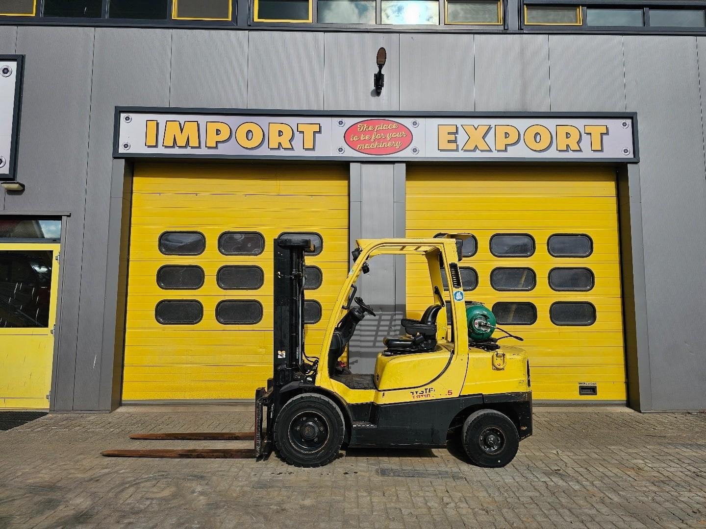 Hyster H3.5FT WE1643, Articles professionnels, Machines & Construction | Chariots élévateurs & Transport interne, Chariot élévateur