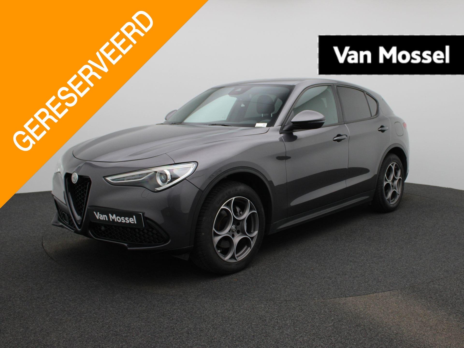 Alfa Romeo Stelvio 2.0 200 Sprint AWD (automatique), Autos, Alfa Romeo, 1660 kg, Argent ou Gris, Entreprise, https://public.car-pass.be/vhr/ba2a77d7-23c3-4e07-8f15-a77aedb3731a