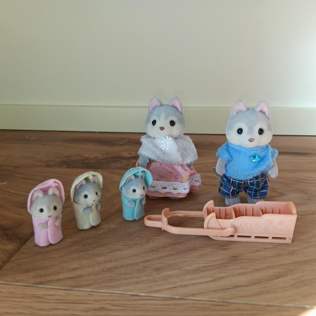 Sylvanian- famille husky (5636), Enlèvement