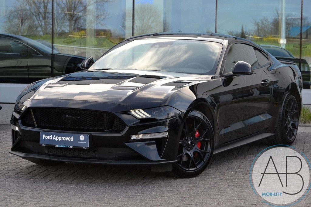Ford Mustang 2.3i EcoBoost *Black Pack*, Autos, Cuir, Achat, Euro 6, Entreprise