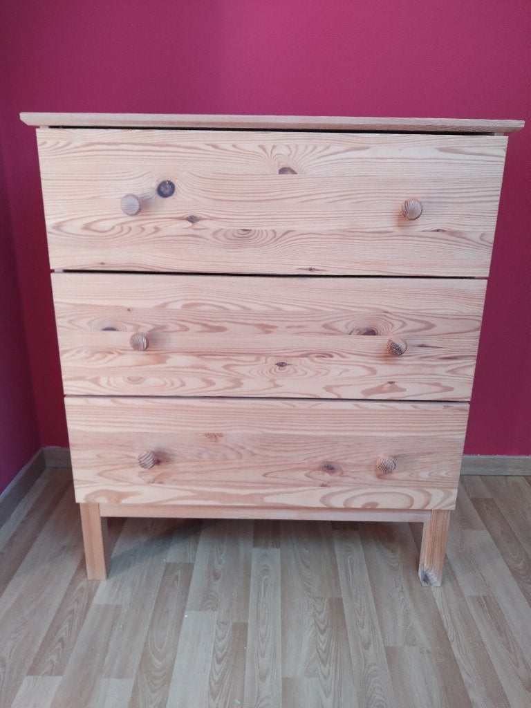 Commode, 3 ou 4 tiroirs, 25 à 50 cm, Moins de 100 cm, Comme neuf