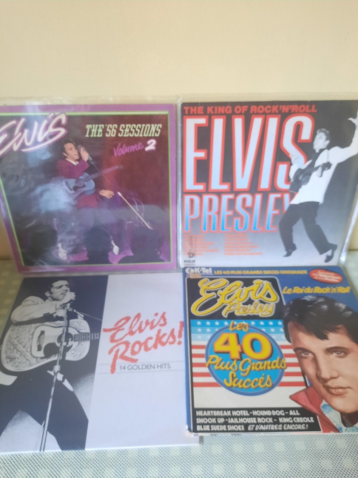 Lp s elvis presley, Ophalen, LP