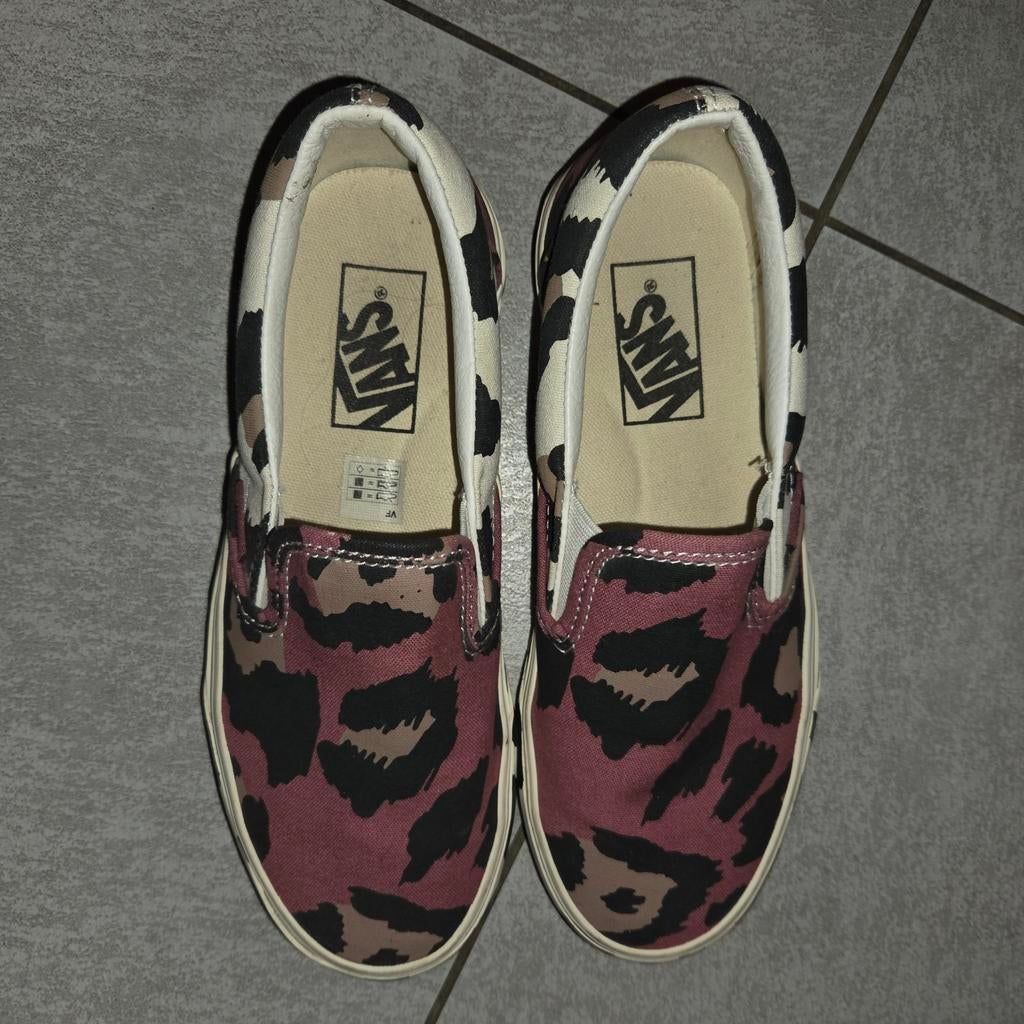Basket femme vans animal classic slip-on 100% coton, Sports & Fitness, Basket, Enlèvement