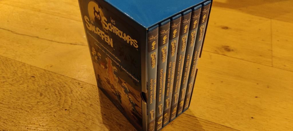 De Smurfen - set van 6 dvd's, Ophalen, Zo goed als nieuw, Verschillende Smurfen, Overige typen