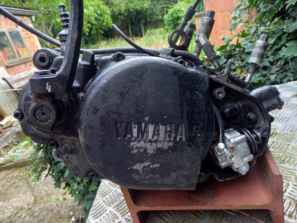 YAMAHA DT 400 MOTORBLOK, Motos, Enlèvement, Utilisé