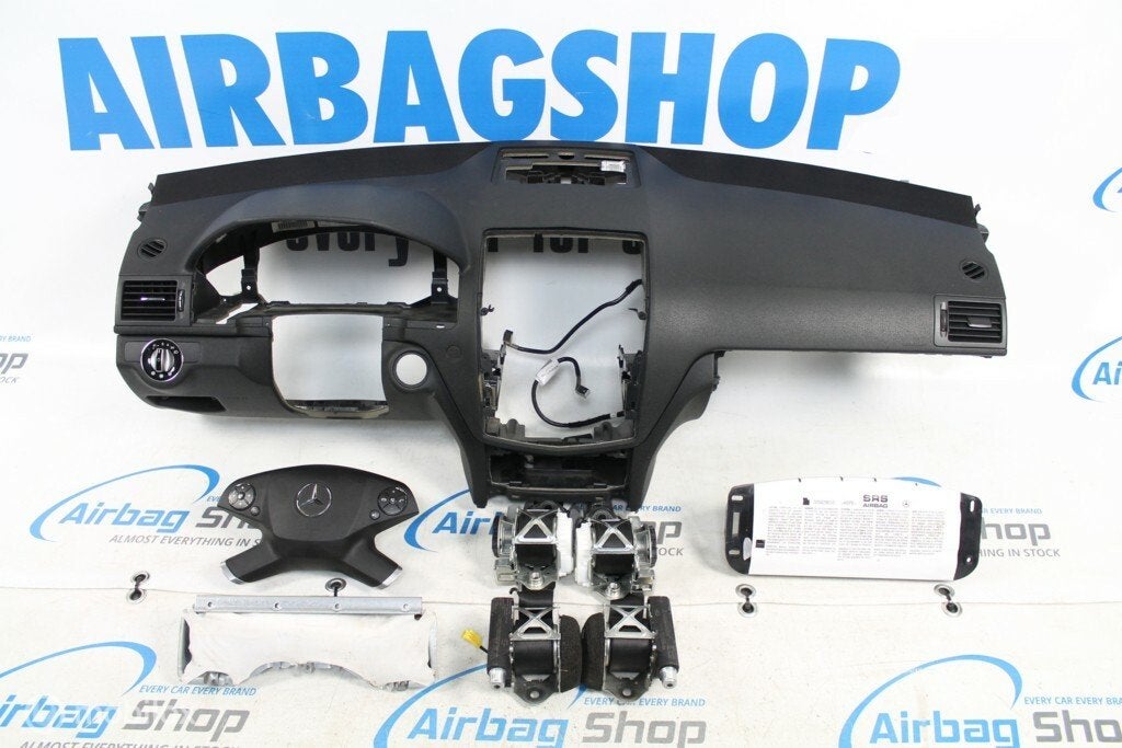 Airbag kit Tableau de bord Mercedes C klasse W204, Autos : Pièces & Accessoires, Enlèvement ou Envoi, Utilisé